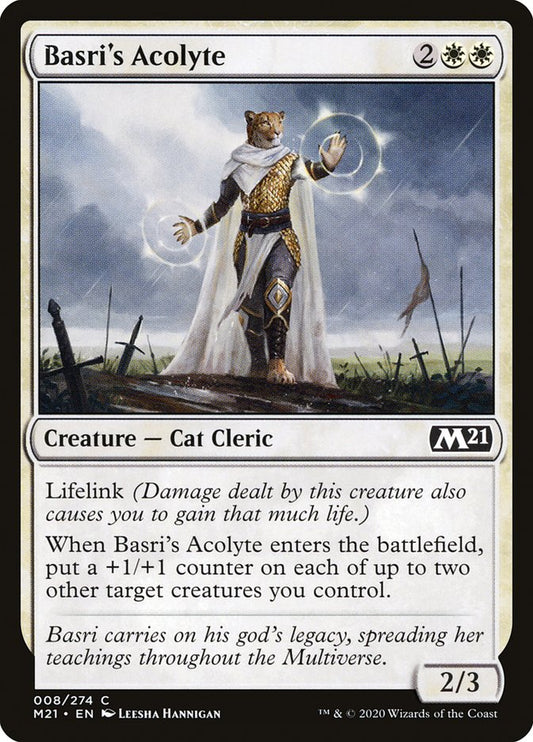 Basri's Acolyte [Core Set 2021] [Foil]