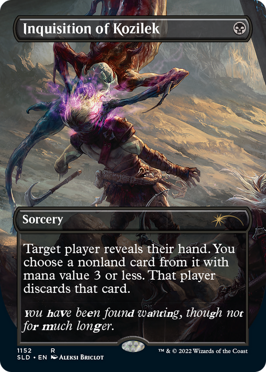 Inquisition of Kozilek (Borderless) [Secret Lair Drop Series] [Foil]
