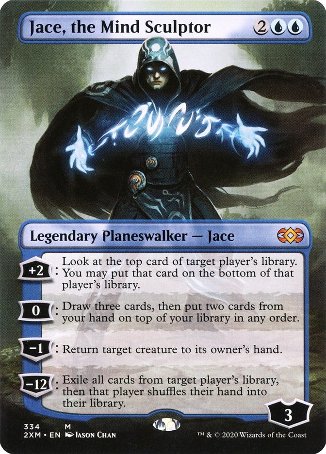 Jace, the Mind Sculptor (Toppers) [Double Masters] [Foil]