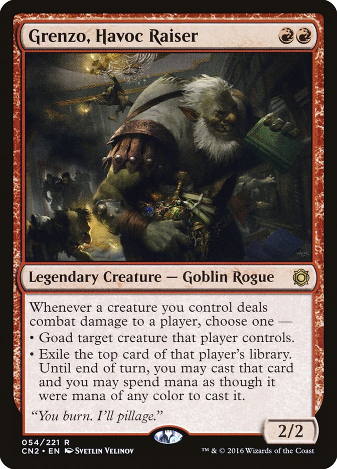 Grenzo, Havoc Raiser [Conspiracy: Take the Crown] [Foil]