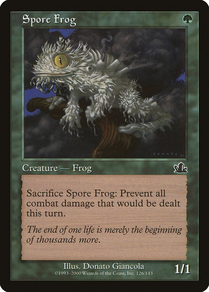 Spore Frog [Prophecy] [Foil]