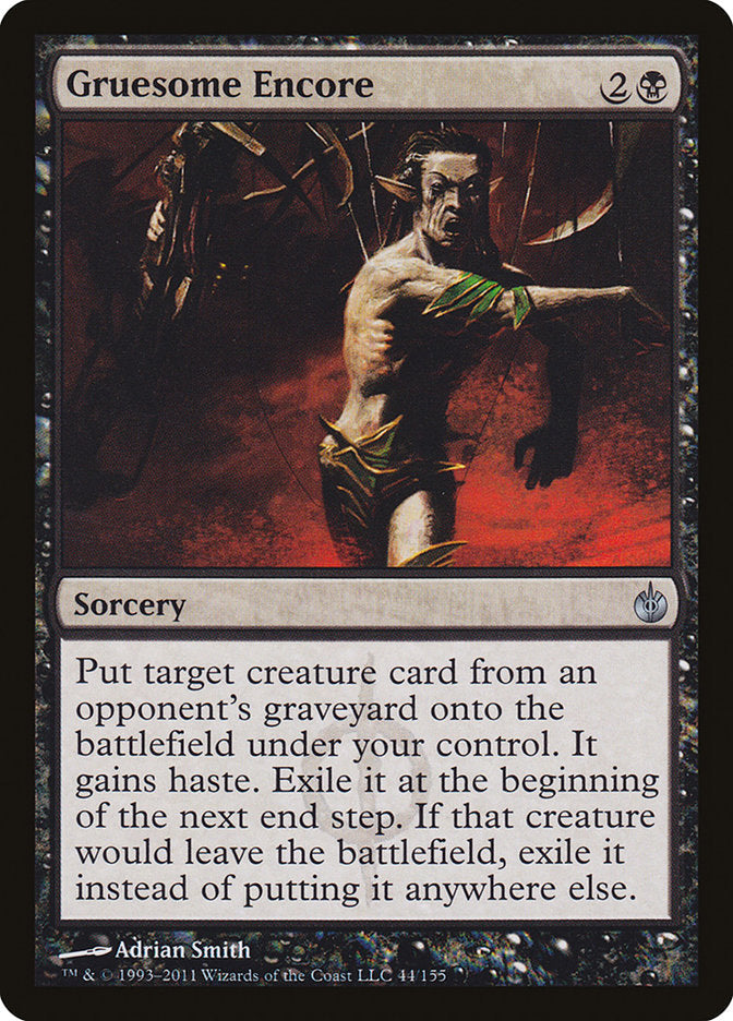 Gruesome Encore [Mirrodin Besieged] [Foil]