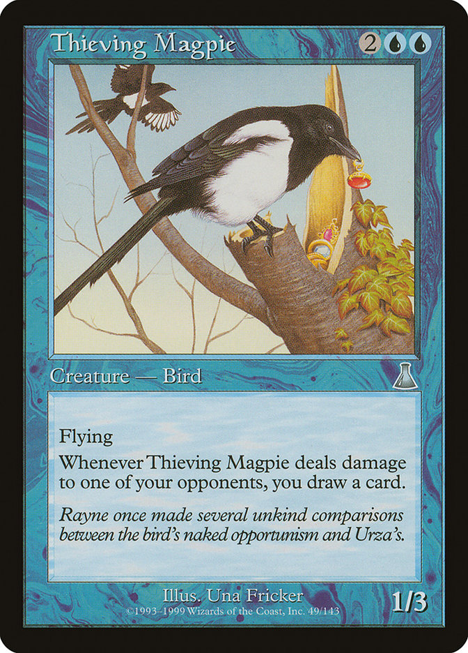 Thieving Magpie [Urza's Destiny] [Foil]