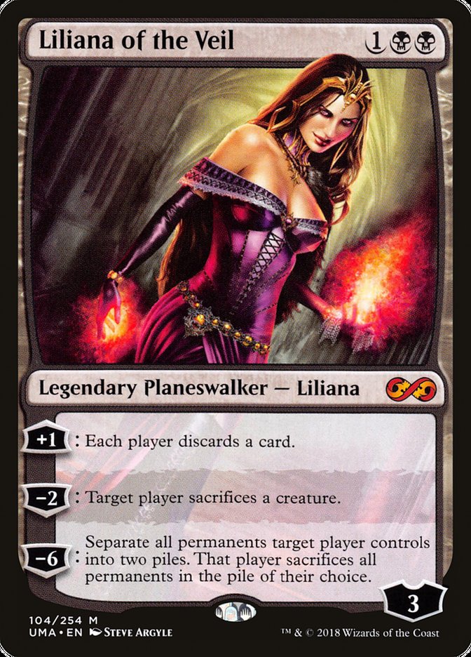 Liliana of the Veil [Ultimate Masters] [Foil]