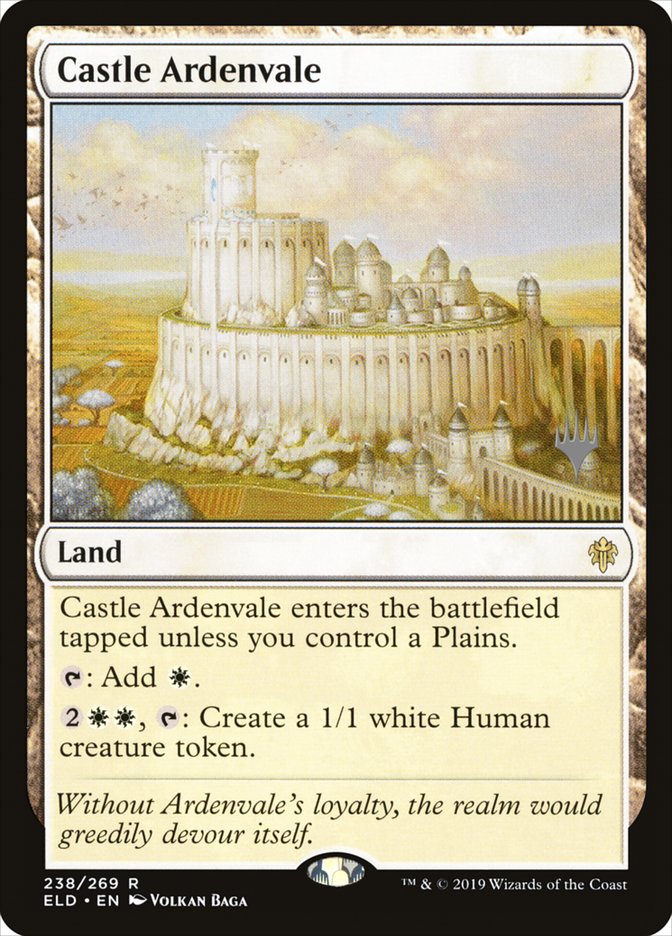 Castle Ardenvale [Throne of Eldraine] [Foil]