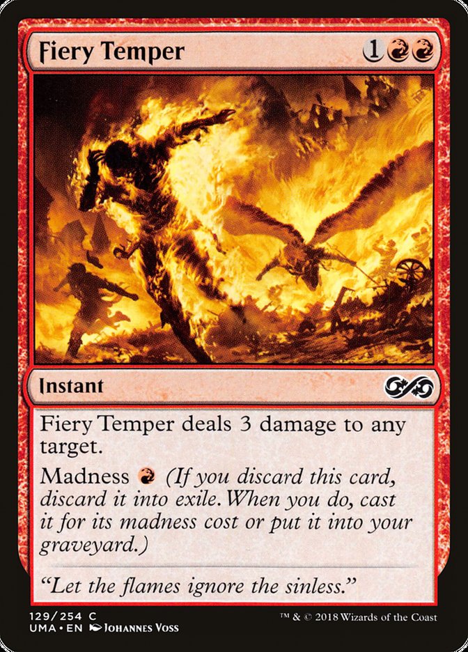 Fiery Temper [Ultimate Masters] [Foil]