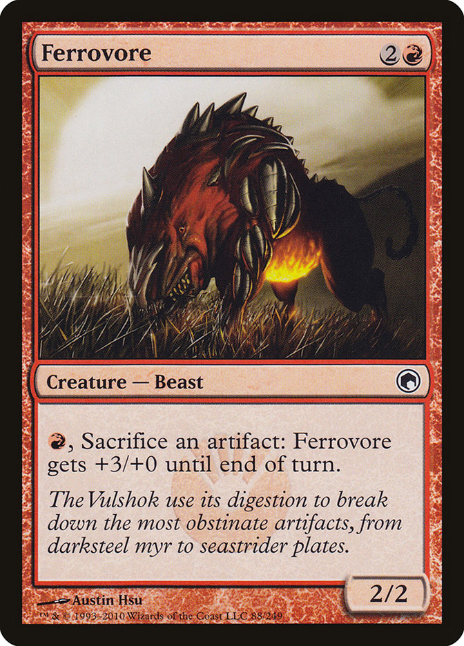 Ferrovore [Scars of Mirrodin] [Foil]