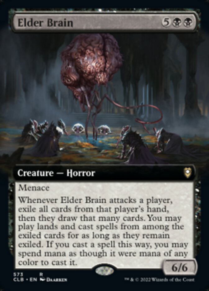 Elder Brain (Extended Art) [Commander Legends: Battle for Baldur's Gate] [Foil]