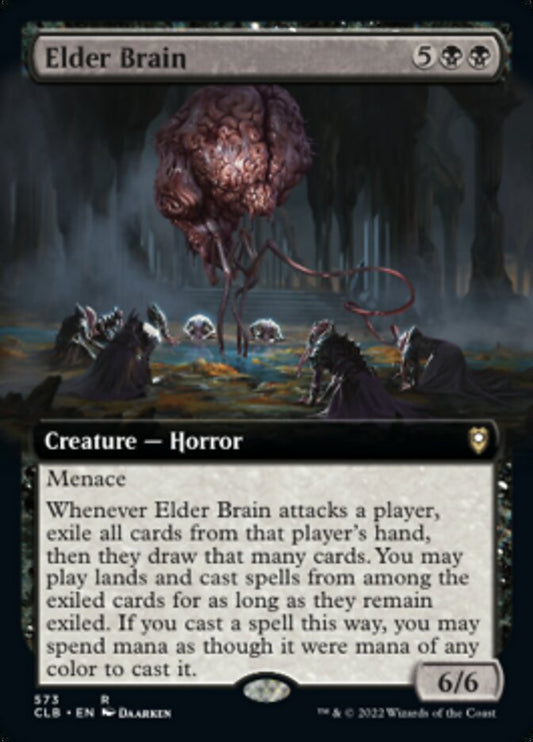 Elder Brain (Extended Art) [Commander Legends: Battle for Baldur's Gate] [Foil]