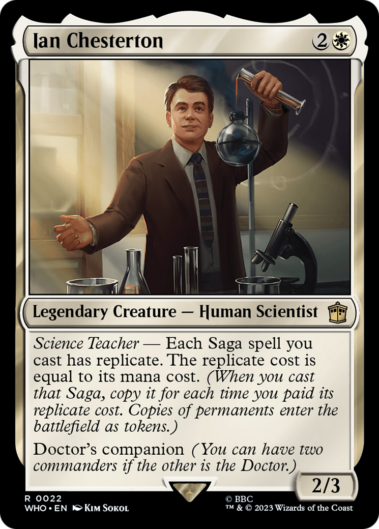 Ian Chesterton [Doctor Who] [Foil]
