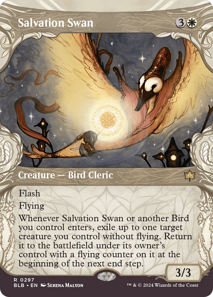 Salvation Swan (Showcase) [Bloomburrow] [Foil]