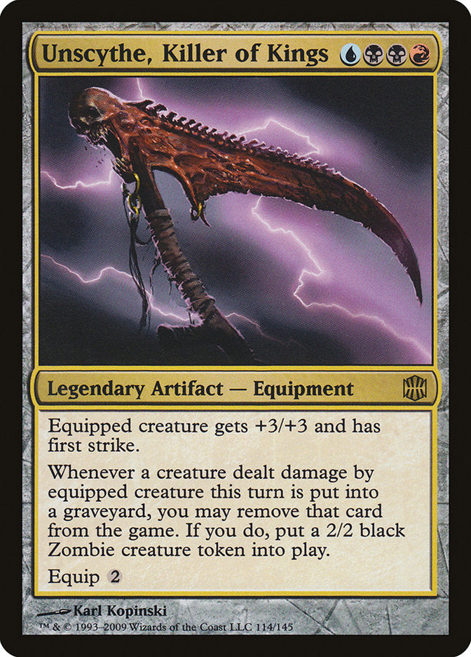 Unscythe, Killer of Kings [Alara Reborn] [Foil]