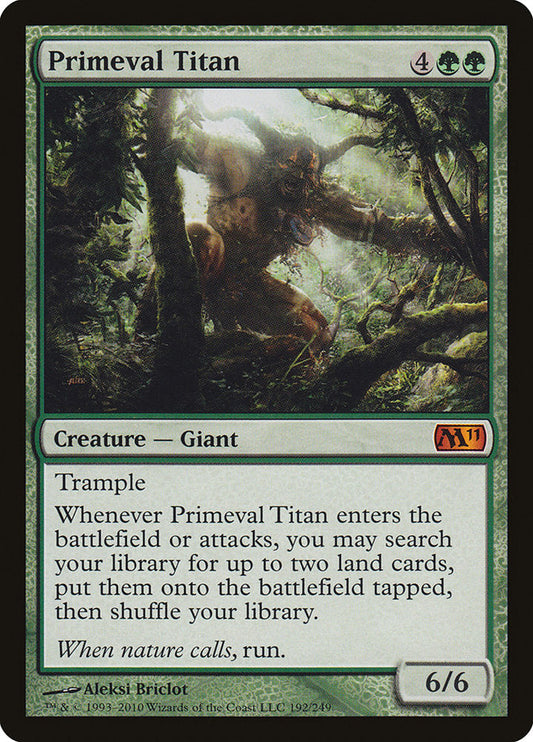 Primeval Titan [Core Set 2011] [Foil]