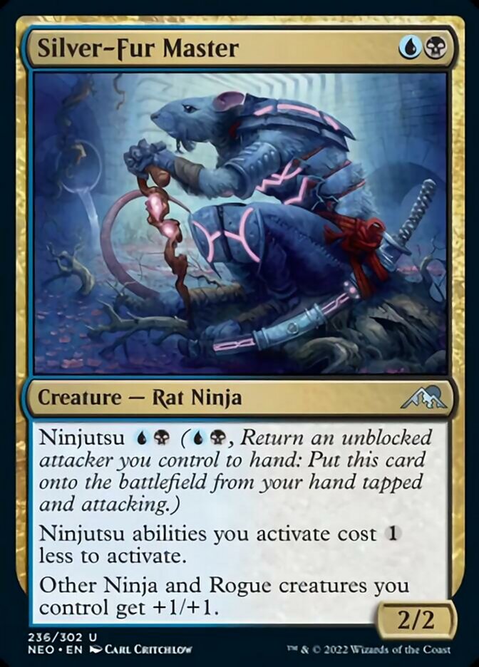 Silver-Fur Master [Kamigawa: Neon Dynasty] [Foil]