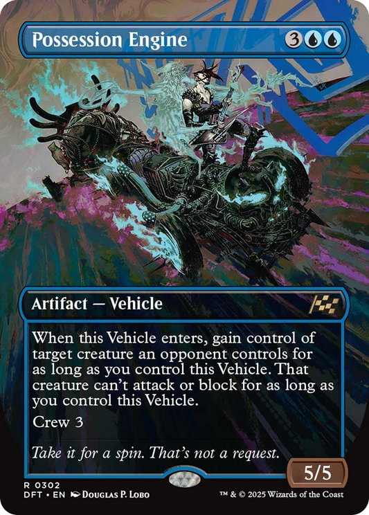 Possession Engine (Borderless) [Aetherdrift] [Foil]