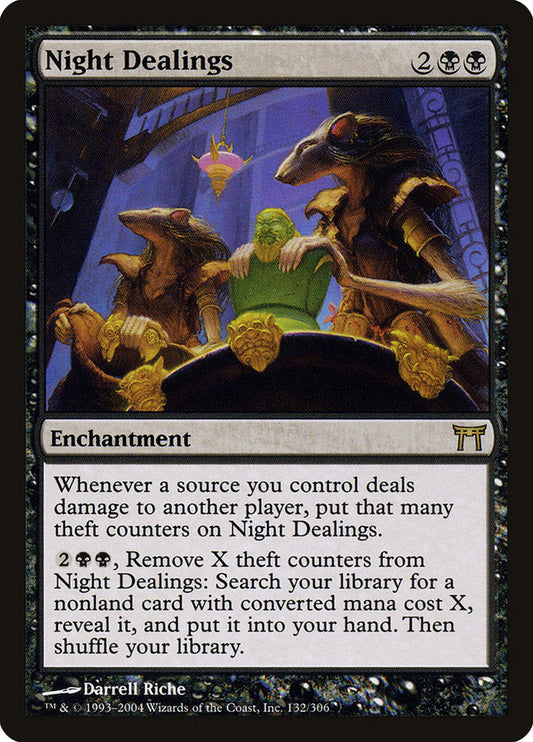 Night Dealings [Champions of Kamigawa] [Foil]