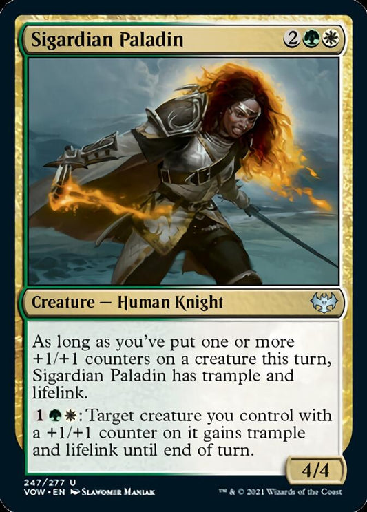 Sigardian Paladin [Innistrad: Crimson Vow] [Foil]