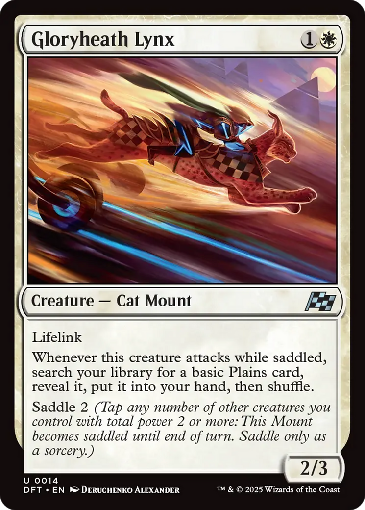 Gloryheath Lynx [Aetherdrift] [Foil]