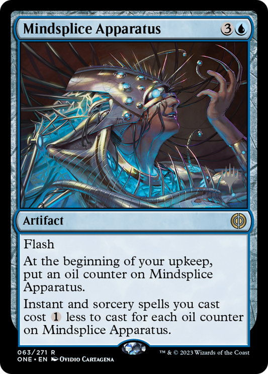 Mindsplice Apparatus (Promo Pack) [Phyrexia: All Will Be One Promos] [Foil]