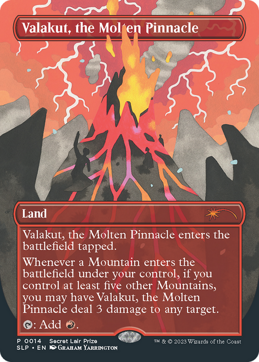 Valakut, the Molten Pinnacle [Secret Lair Showdown] [Foil]