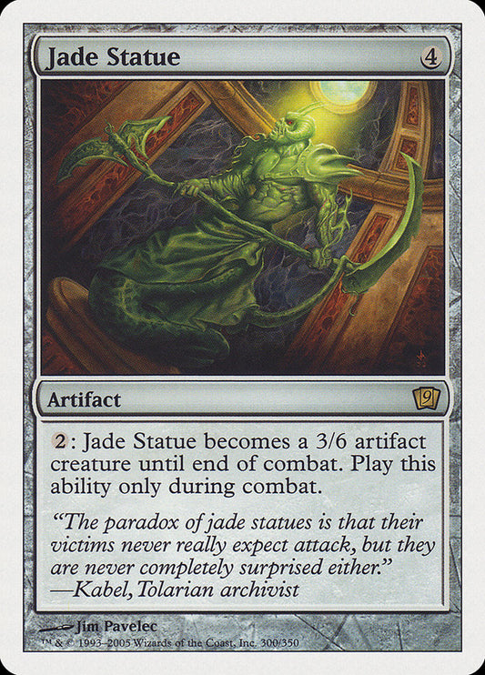 Jade Statue [Ninth Edition] [Foil]