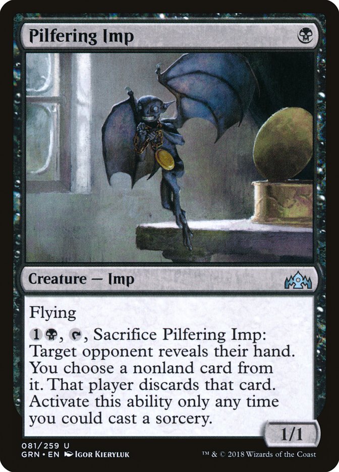 Pilfering Imp [Guilds of Ravnica] [Foil]