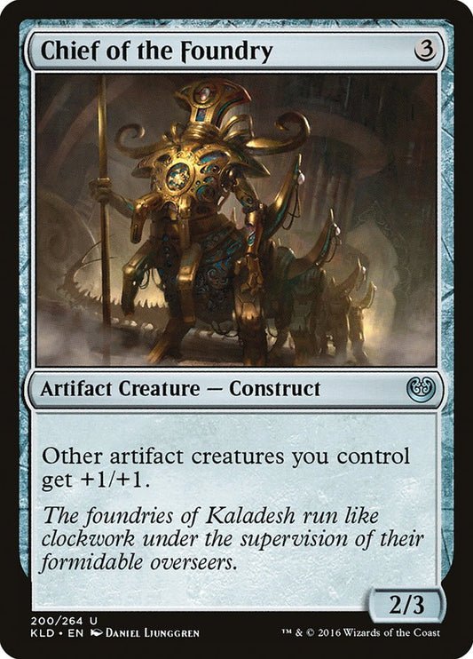 Chief of the Foundry [Kaladesh] [Foil]