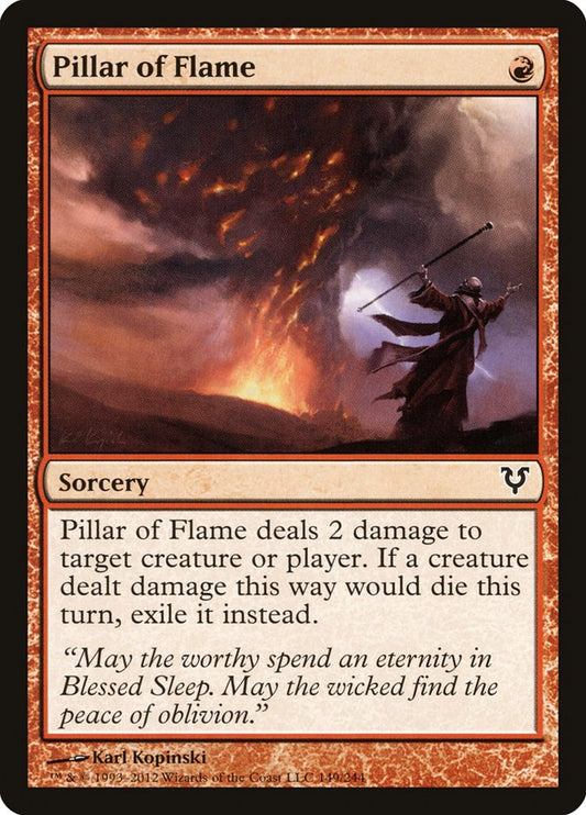 Pillar of Flame [Avacyn Restored] [Foil]