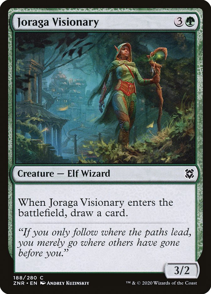 Joraga Visionary [Zendikar Rising] [Foil]