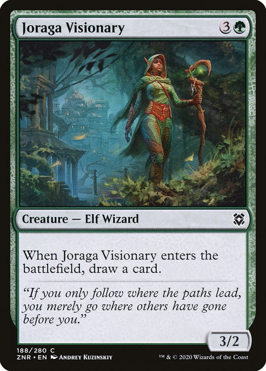 Joraga Visionary [Zendikar Rising] [Foil]