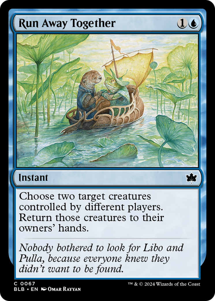 Run Away Together [Bloomburrow] [Foil]