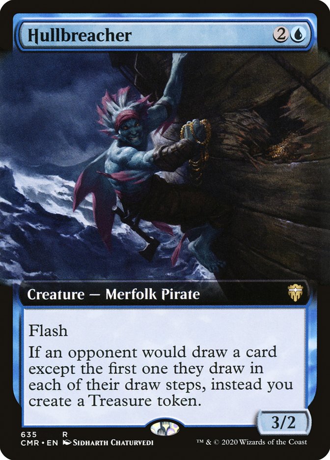Hullbreacher (Extended Art) [Commander Legends] [Foil]