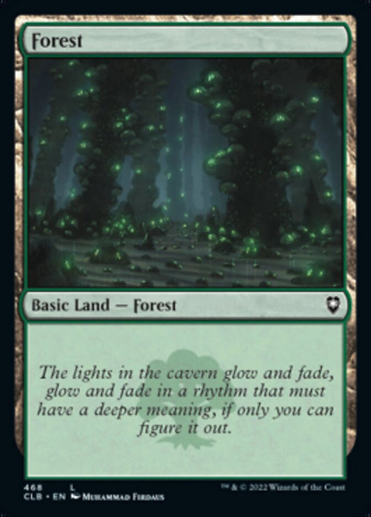 Forest (468) [Commander Legends: Battle for Baldur's Gate] [Foil]