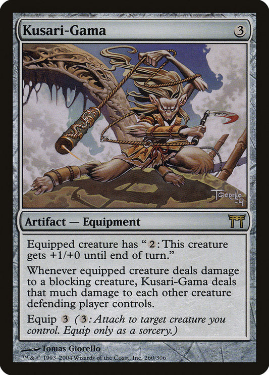 Kusari-Gama [Champions of Kamigawa] [Foil]