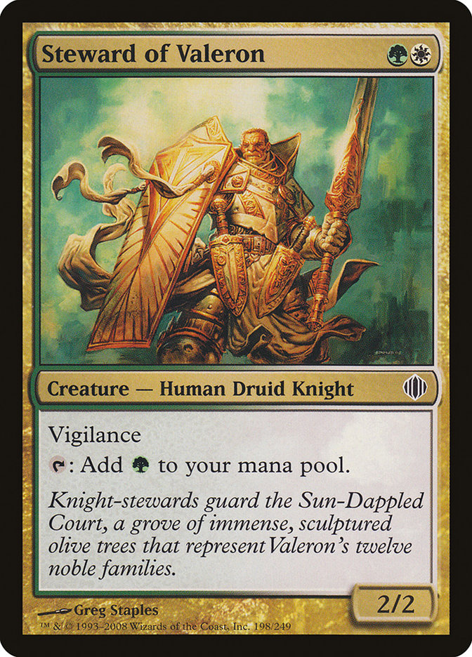 Steward of Valeron [Shards of Alara] [Foil]