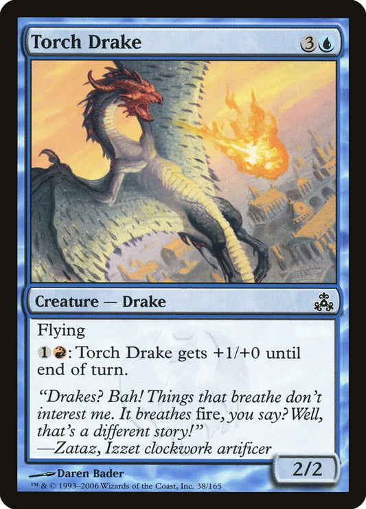 Torch Drake [Guildpact] [Foil]