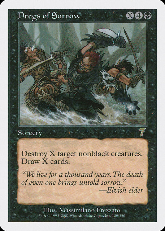 Dregs of Sorrow [Seventh Edition] [Foil]
