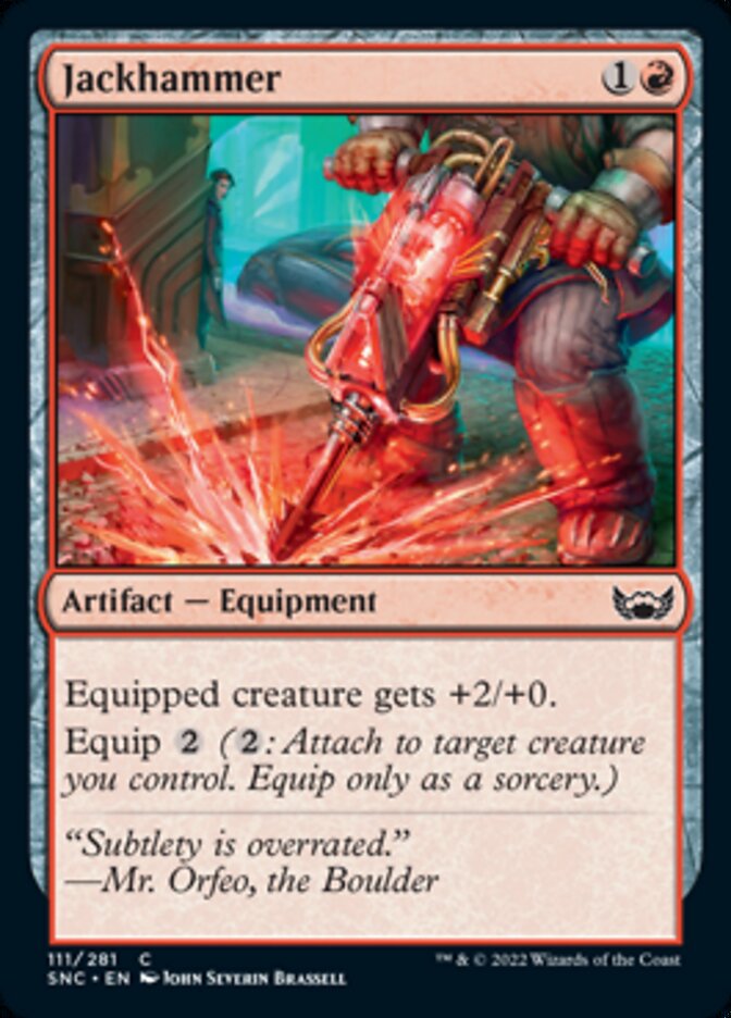 Jackhammer [Streets of New Capenna] [Foil]
