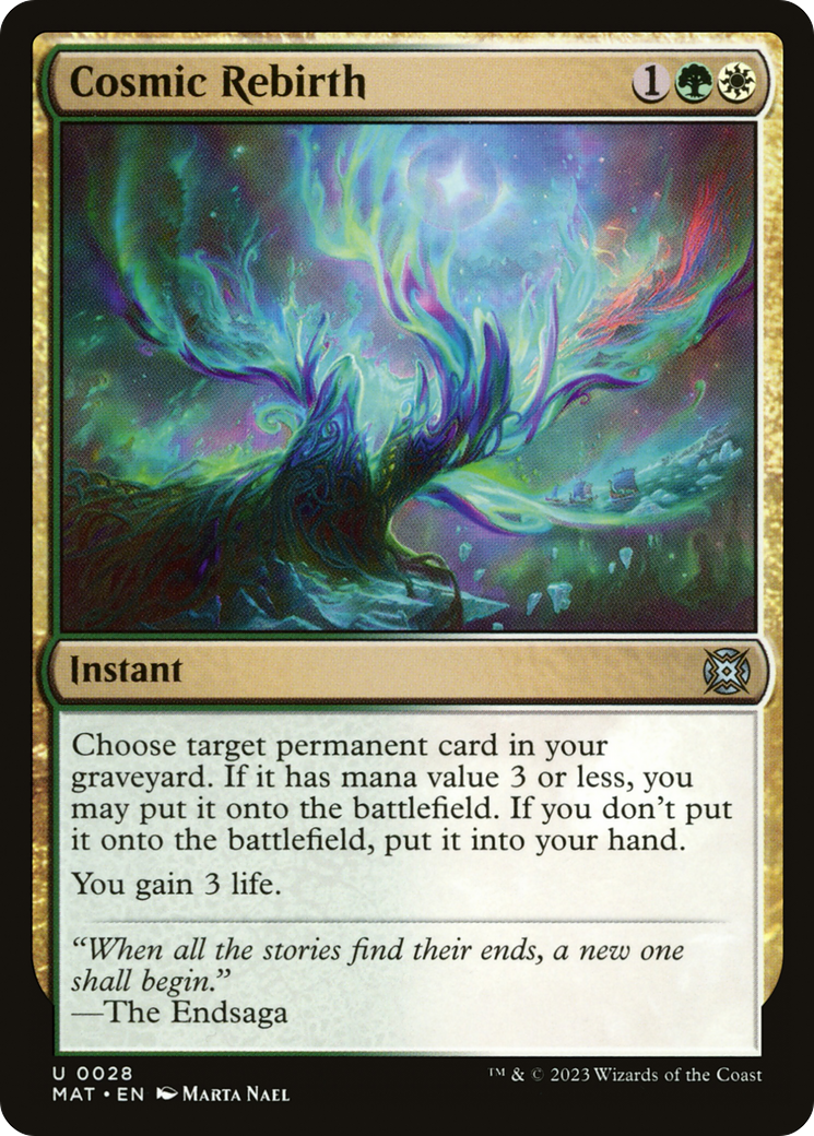 Cosmic Rebirth [March of the Machine: The Aftermath] [Foil]