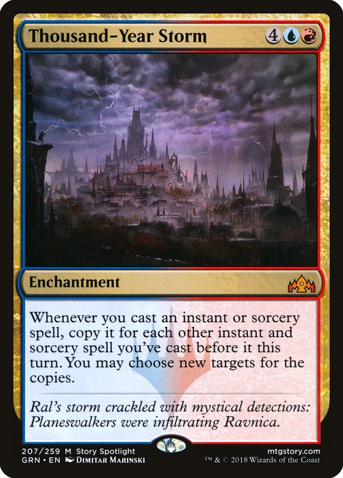 Thousand-Year Storm [Guilds of Ravnica] [Foil]