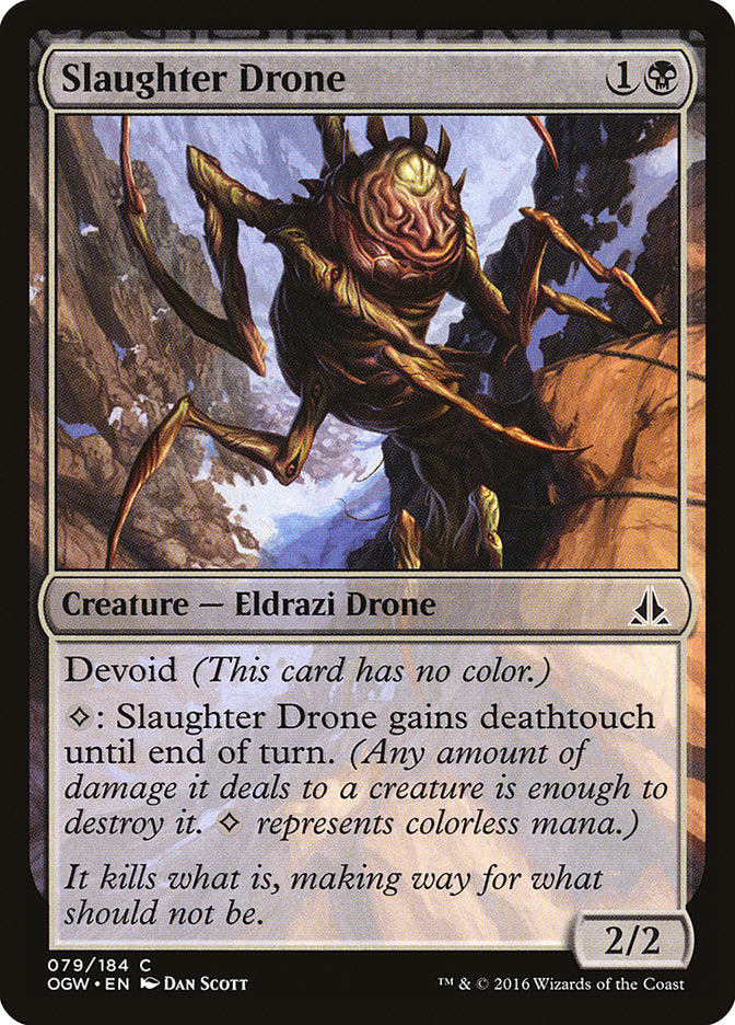 Slaughter Drone [Oath of the Gatewatch] [Foil]