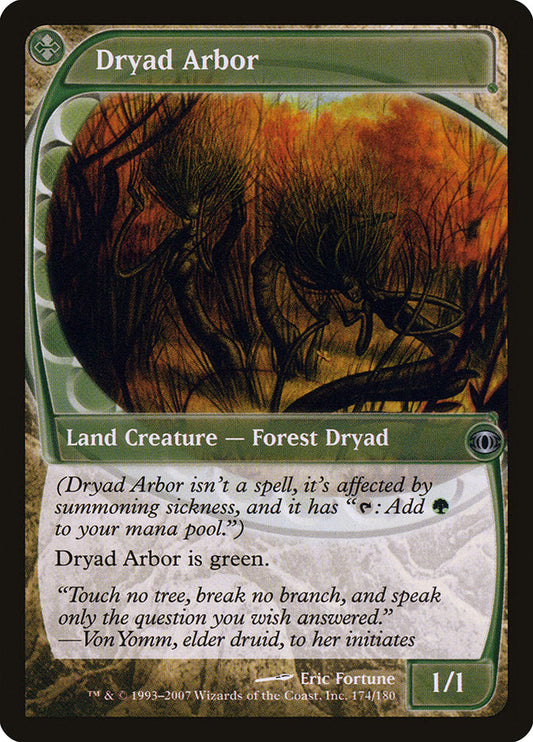 Dryad Arbor [Future Sight] [Foil]