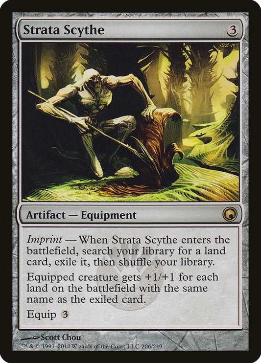 Strata Scythe [Scars of Mirrodin] [Foil]
