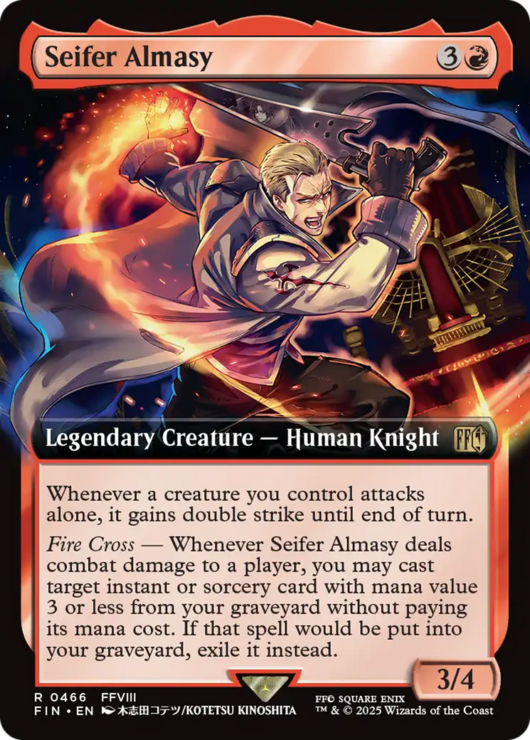 Seifer Almasy (Extended Art) [FINAL FANTASY] [Foil]