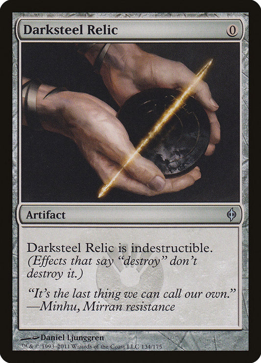 Darksteel Relic [New Phyrexia] [Foil]