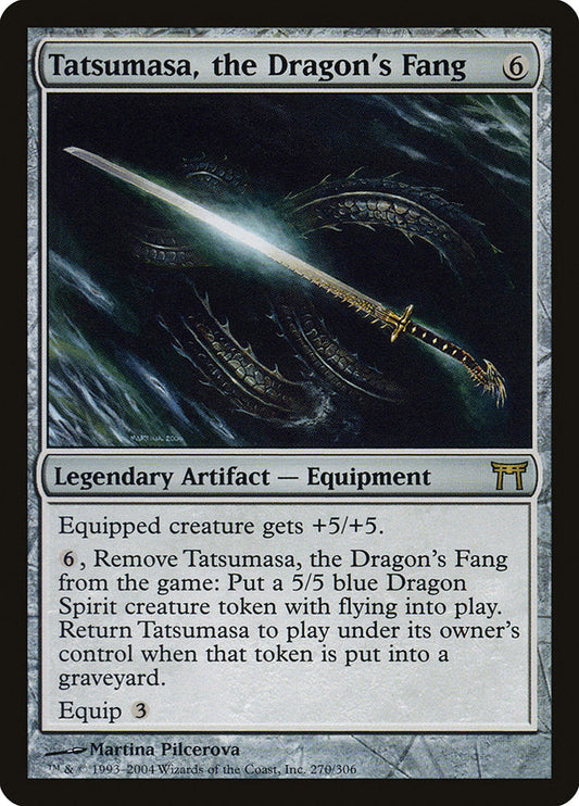 Tatsumasa, the Dragon's Fang [Champions of Kamigawa] [Foil]