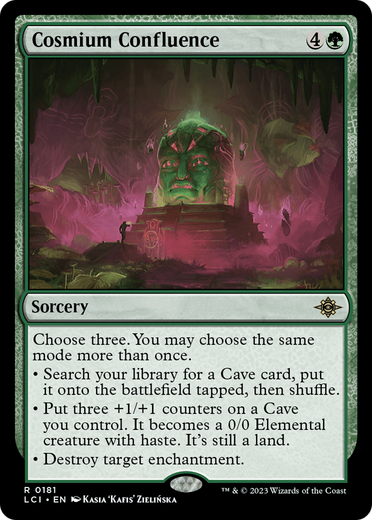 Cosmium Confluence [The Lost Caverns of Ixalan] [Foil]