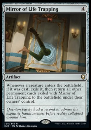 Mirror of Life Trapping [Commander Legends: Battle for Baldur's Gate] [Foil]