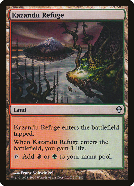 Kazandu Refuge [Zendikar] [Foil]