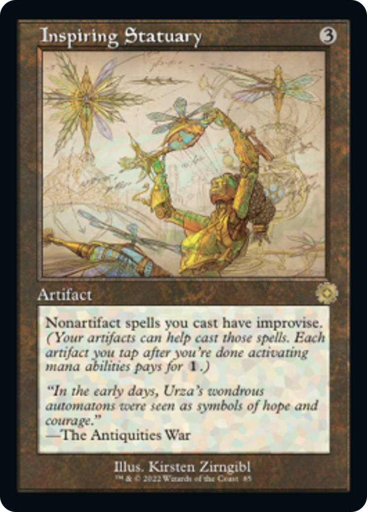 Inspiring Statuary (Retro Schematic) [The Brothers' War Retro Artifacts] [Foil]